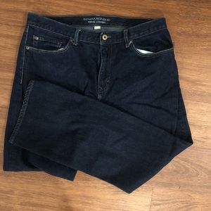 Banana Republic Mens 36x30 dark wash jeans